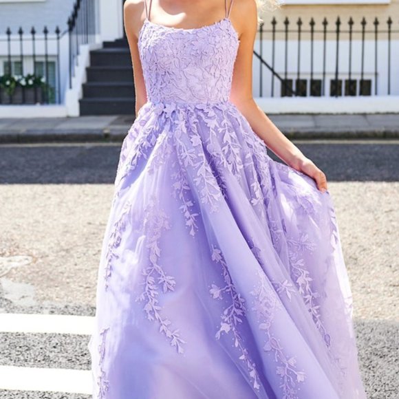 Sherri Hill, Ivory Ball Gown, Lace & Rhinestones - Picture 10 of 16